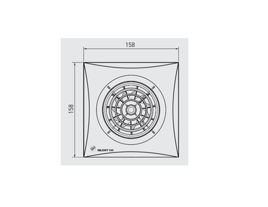 SILENT 100 CRZ 220-240V kopalniški ventilator