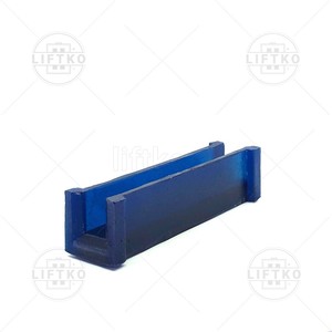 Guide Shoe Insert Vulkollan 109x22x30mm, Guide 14mm IMP