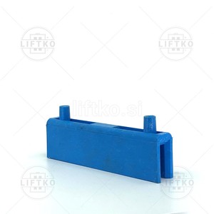 Guide Shoe Insert for Guide Jaw 130x19x36mm, Guide 6mm KONČAR