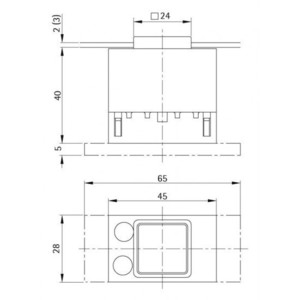 Push Button ET28 SCHAEFER »neutral«