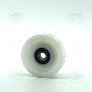 Top Door Roller Ø70x16,5/11mm, Round Groove, for Axle Ø10 KONČAR