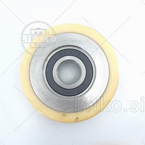 Kolo vodilne čeljusti Ø125x30mm, za os Ø30mm