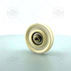 Top Door Roller Ø68x14/9,5mm, Round Groove, M8 TKE