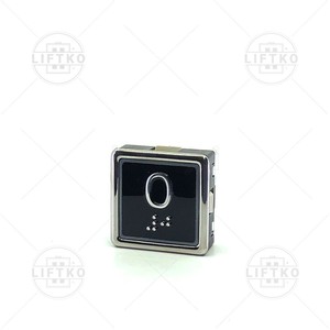 Push Button STONE, Red, CMF 