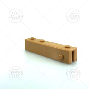 Guide Shoe Insert for Guide Jaw 140x29,5x30mm, Guide 5mm ETN