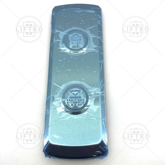 Trgovina/1815_Tipkalo-zunanje-z-2-tipkama-modra-brez-kazalnika-nadometno-YAKAMOZ-BUTKON_LOP-2-Buttons-Blue-Without-Display-Surface-Mount-YAKAMOZ-BUTKON