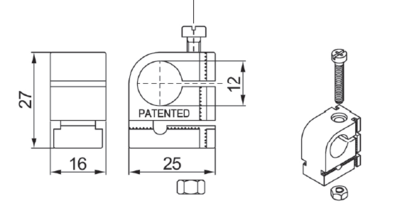 Nosilec magnetnega stikala OKO STEM