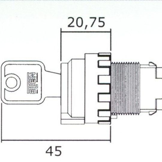 Trgovina/1928_Stikalo-na-kljuc-preklopno-ESC-CDR-V-ELTEN_Key-Switch-ESC-CDR-V-ELTEN_1