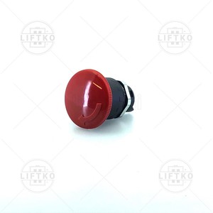 Mushroom - Head Button EFB Ø40, Red ELTEN
