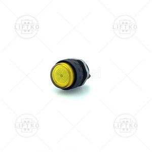 Push Button With Led Light, Yellow ELTEN