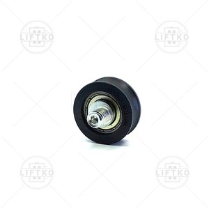 Bottom Door Roller Ø36x14/10mm, Round Groove, M10 WITTUR/SELCOM