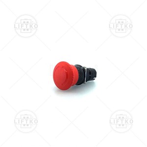 Mushroom - Head Button ZB6-AS834, Red VIMEC