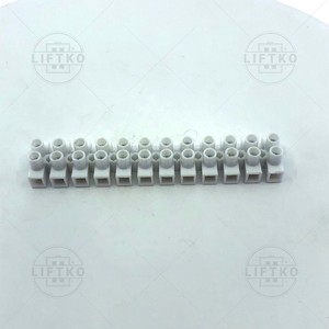 Sponka vrstna dvoredna 12X2,5mm2 16 A, 