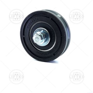 Top Door Roller Ø74x18/9mm, Round Groove, M8 SEMATIC