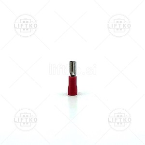Insulated Female Disconnector 1,5 mm^2, 2,8x0,5 mm, red