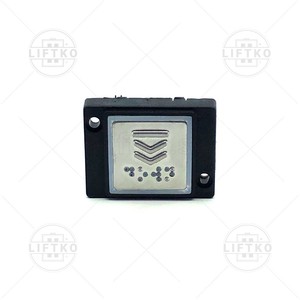 Push Button NSK BS, Red KLEEMANN