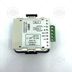 Push Button B7 MAXXI, Blue, Embossed, Braille DMG »-1«