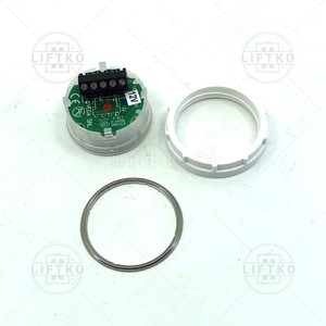 Push Button, blue/red, Embossed, Braille 12V VEGA »1«