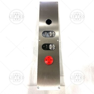 Tipkalo zunanje z 2 tipkam, stop, zasedeno, brez kazalnika, nadometno DMG