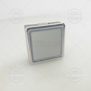 Push Button Antivandal, red CMF 