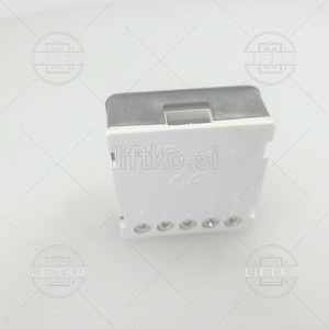 Push Button Antivandal, red CMF 