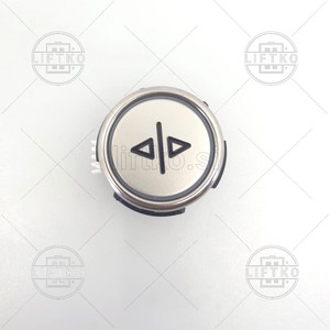 Push Button RT42 IX, Blue, Embossed SCHAEFER »Door open«