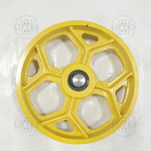 Divertor pulley T235-AS 550x5x13mm, Axis Ø55mm PFB