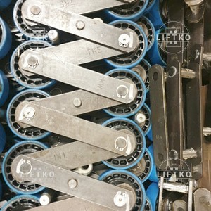 Veriga tekoče palete traku 110kN- 2x4050/10 RB 135Tx80