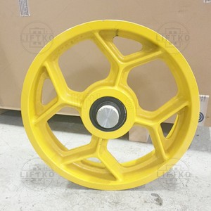 Divertor pulley T235-AS 450x6x10mm, Axis Ø55mm PFB