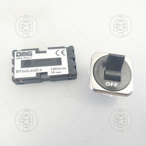 Preklopno stikalo BLX 2C 24V, DMG črno